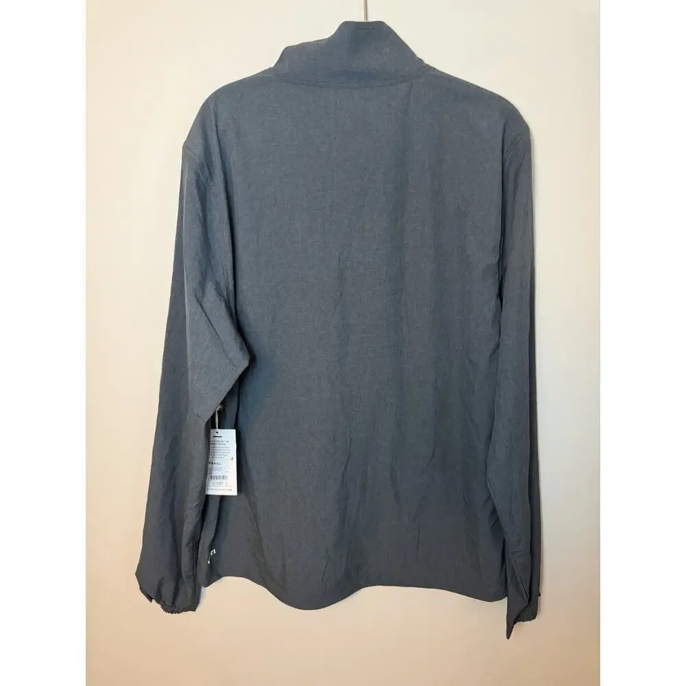 Vuori Track Jacket Navy blue Mens Sz L NWT $98